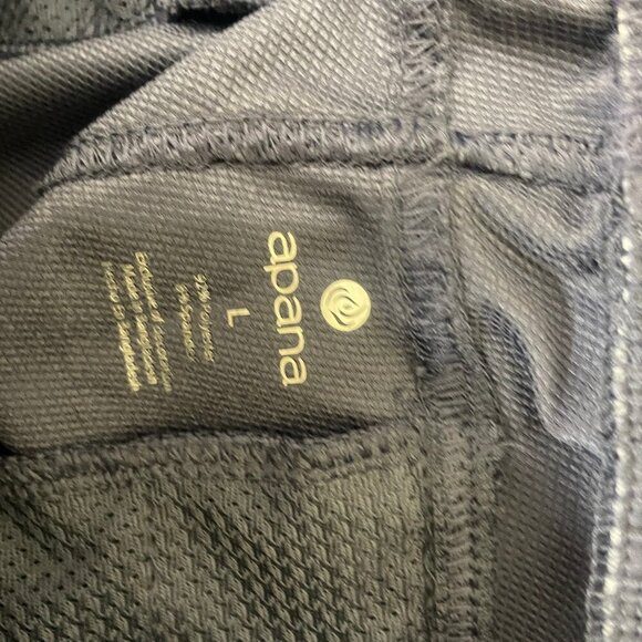NWT! Apana Lightweight Activewear Pants Jogger Women's Large Gray Pockets Yoga! - Picture 7 of 7